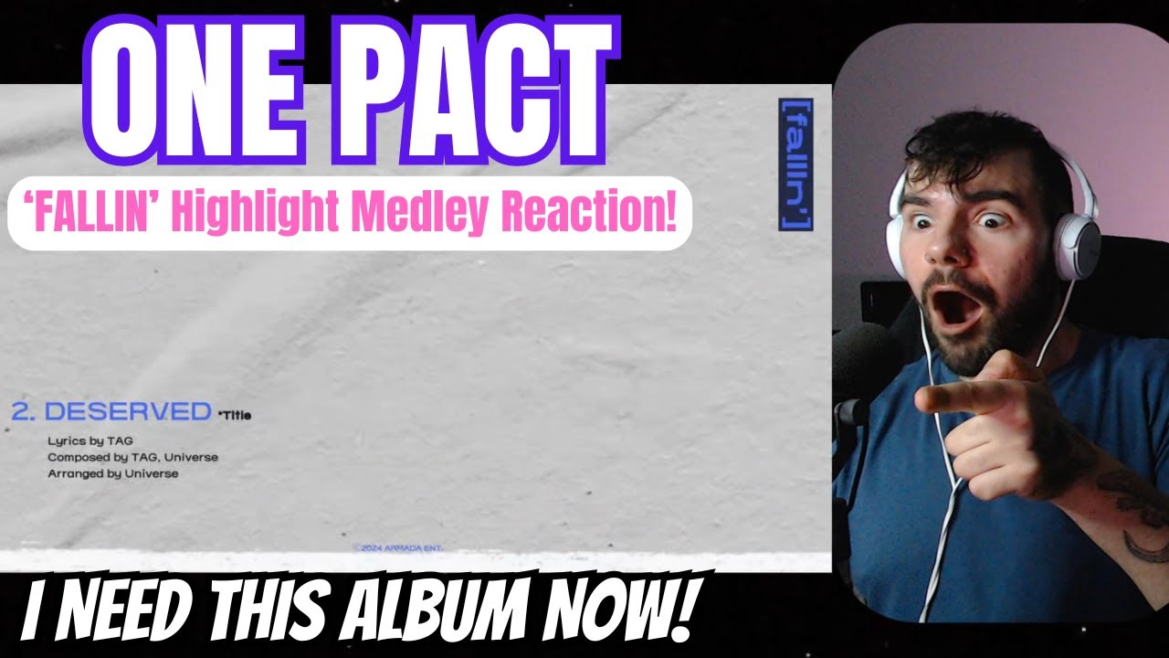 ONE PACT - 'Fallin' Highlight Medley Reaction!