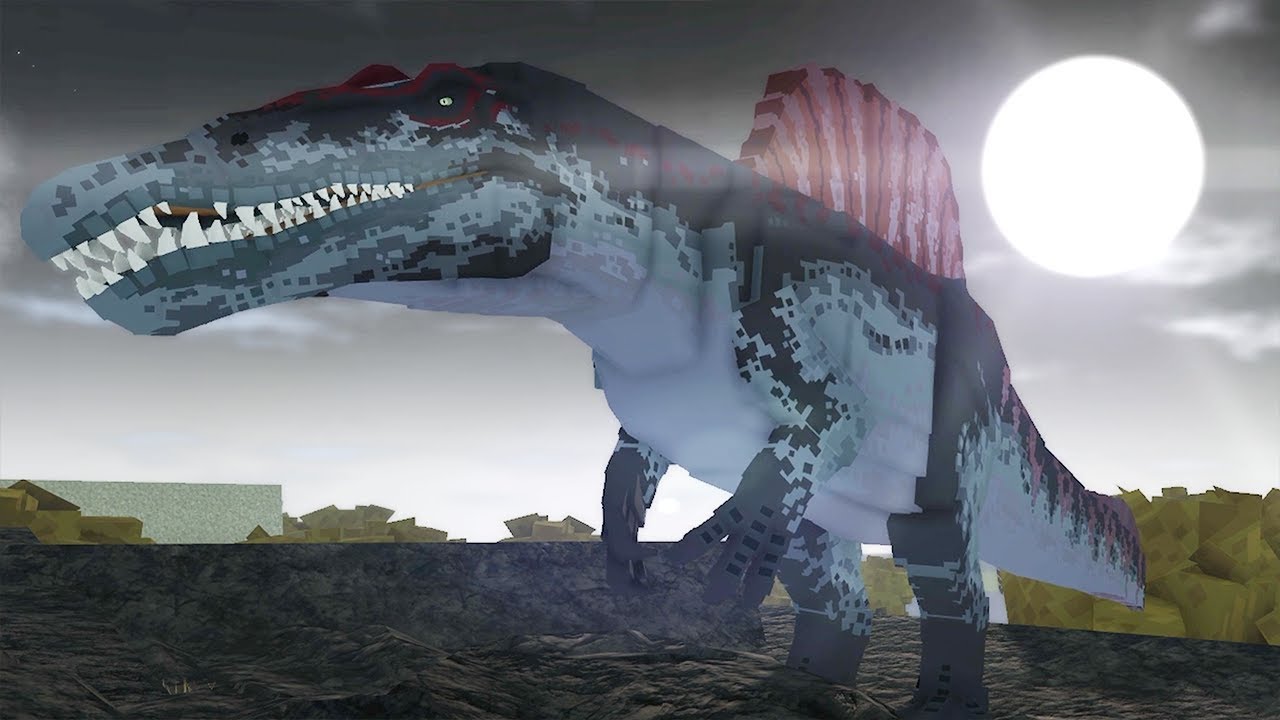 New Spinosaurs Dominates Jurassic Blocky! - Roblox