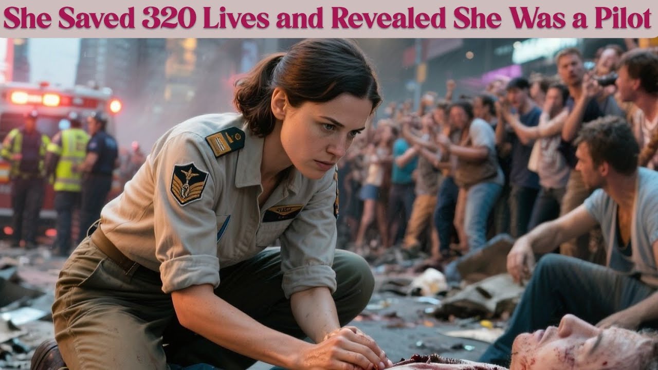 She Looked Like an Ordinary Tourist — Until She Saved 320 Lives and Revealed She Was a Pilot