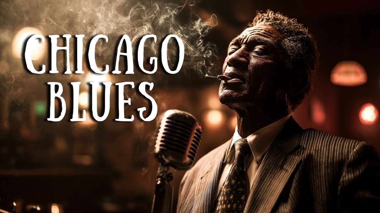 Relaxing blues music- Chicago blues - Midnight Whiskey Blues | Vol. 9
