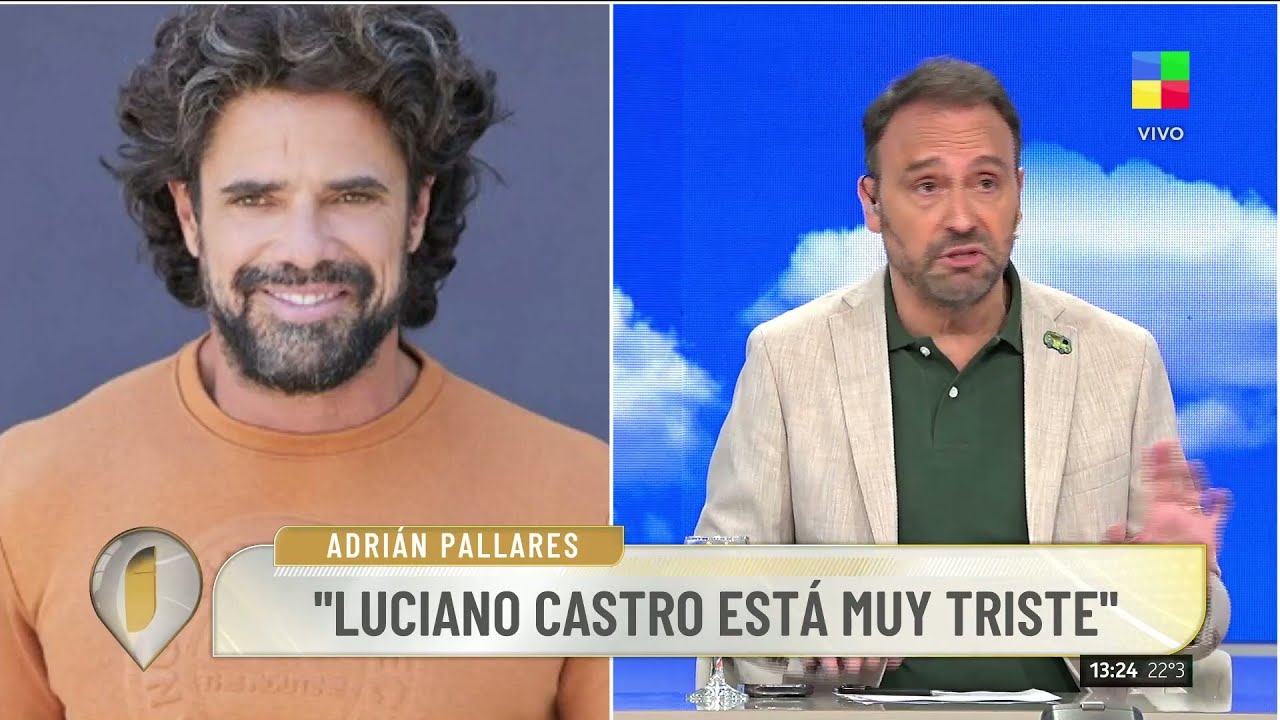 🗣️ DETALLES DE LA CHARLA DE ADRIÁN PALLARES CON LUCIANO CASTRO: 
