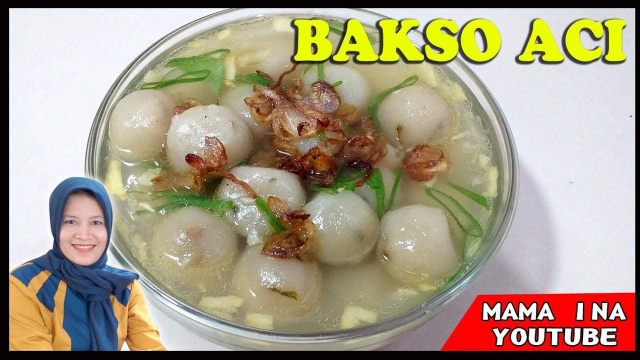 Bakso aci TER ENAK Kekinian anti gagal SIMPEL MANTUL RASANYA