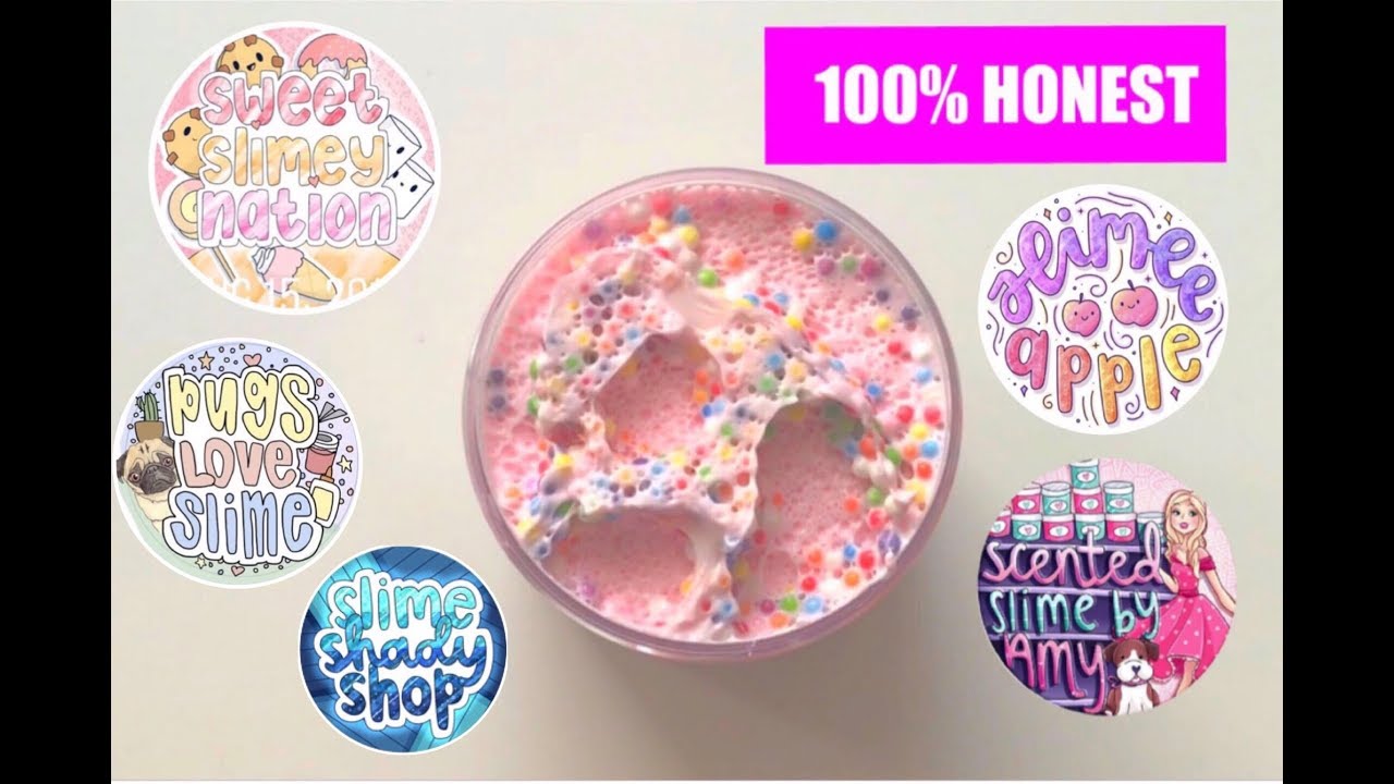 HUGE 100% HONEST FAMOUS AND UNDERRATED SLIME SHOP REVIEWS !!