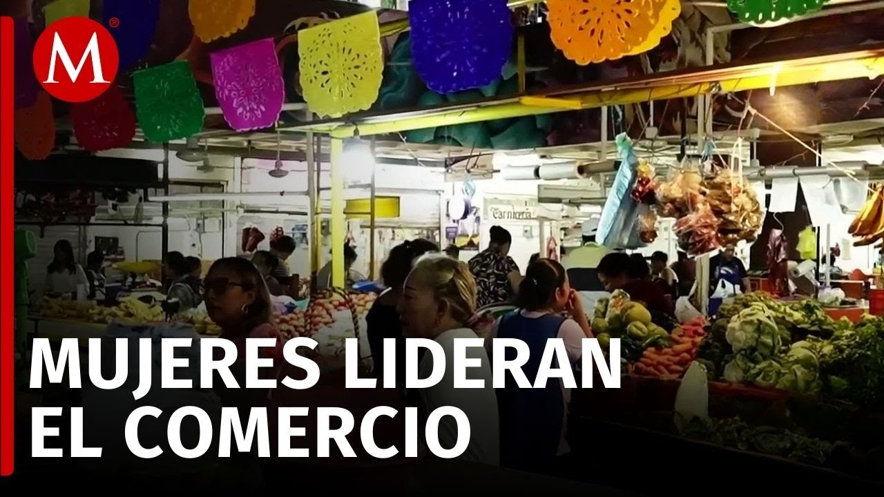 En el mercado de Juchit&aacute;n, Oaxaca, las mujeres tienen un papel predominante
