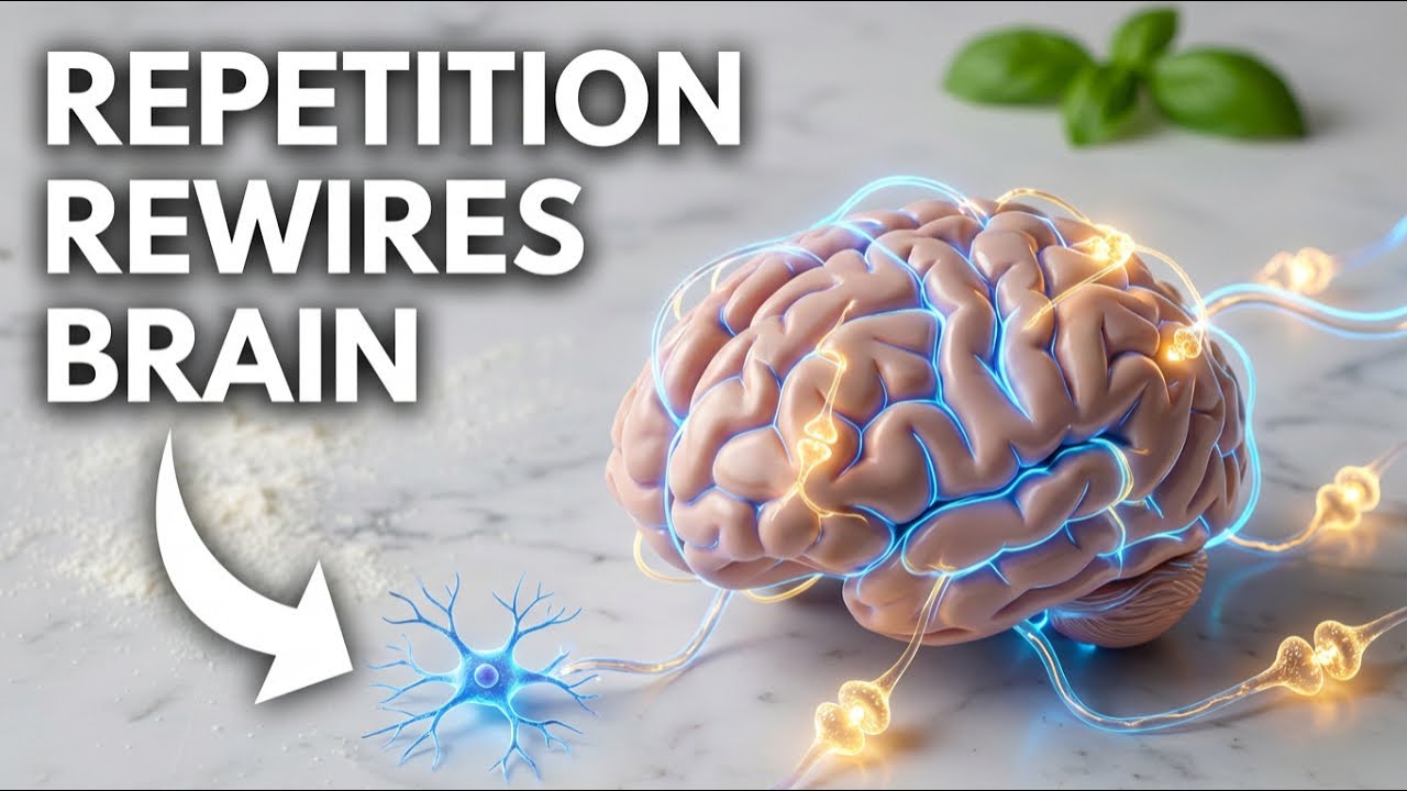 How Repetition Controls the Human Brain