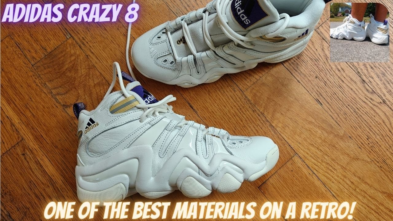 Adidas Crazy 8 - Lakers Home - Excellent Materials!