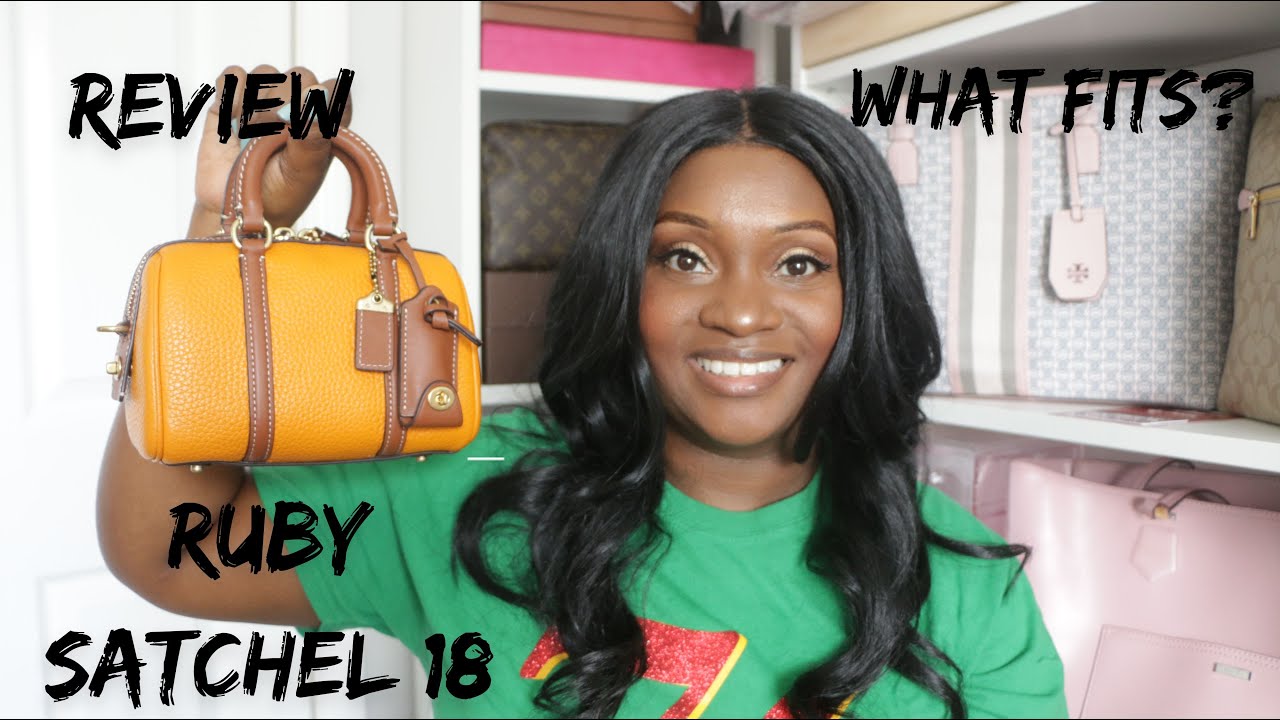 Coach Ruby Satchel 18: Why You Need This Bag! WIMB & Review