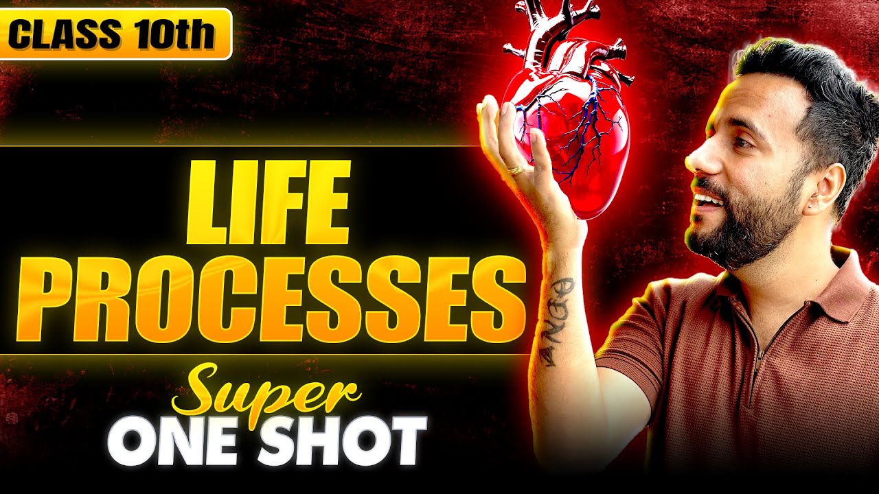 Class 10th Biology | Life Processes | Super one shot with Ashu Sir