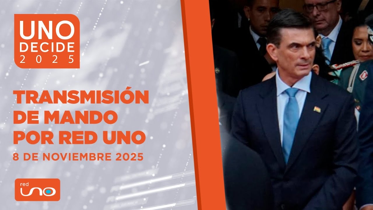 transmisi&oacute;n de mando, desde la Plaza Murillo