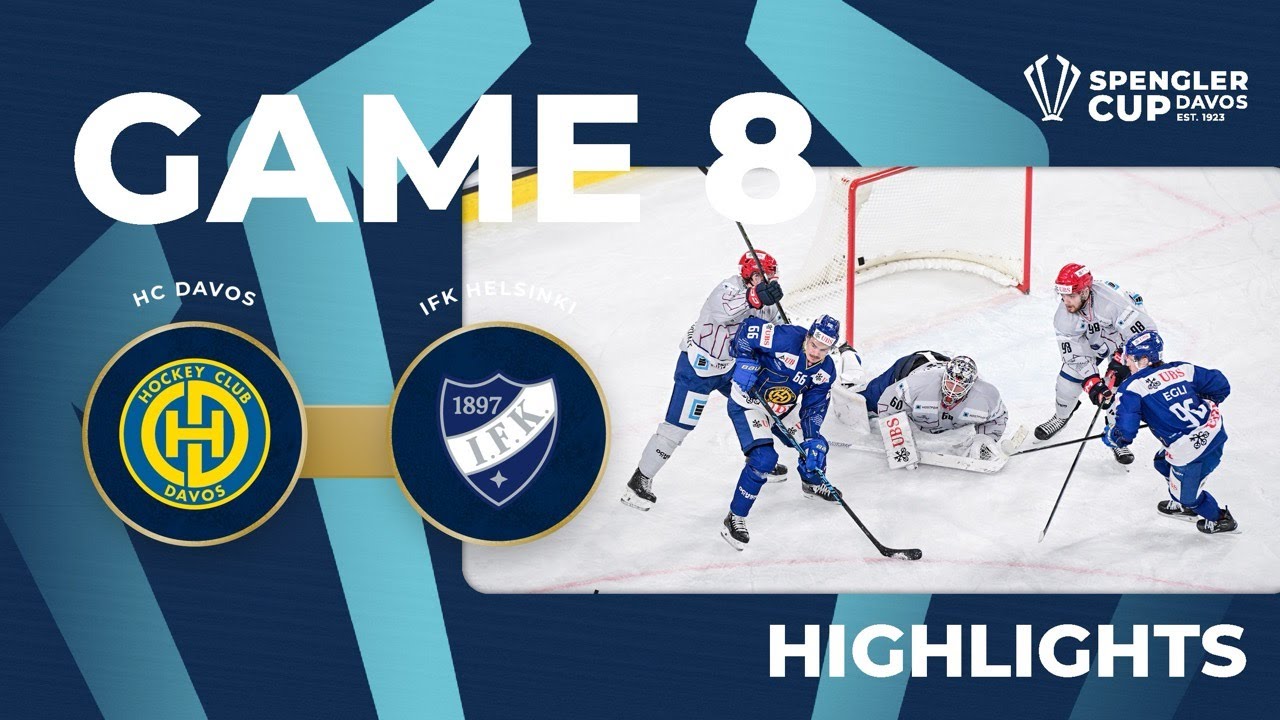 Highlights | HC Davos vs. IFK Helsinki | Game 8 | Spengler Cup Davos 2025