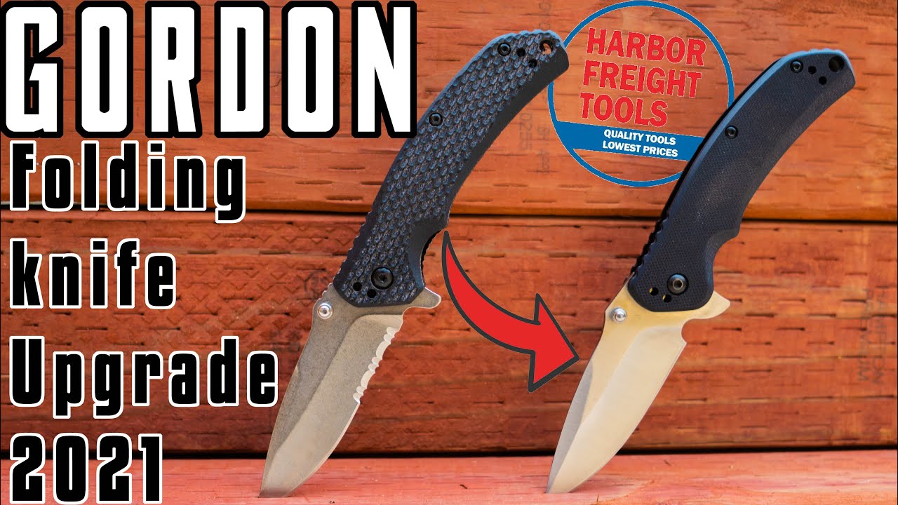 Компания Harbor Freight модернизировала складной нож Gordon... Или нет?