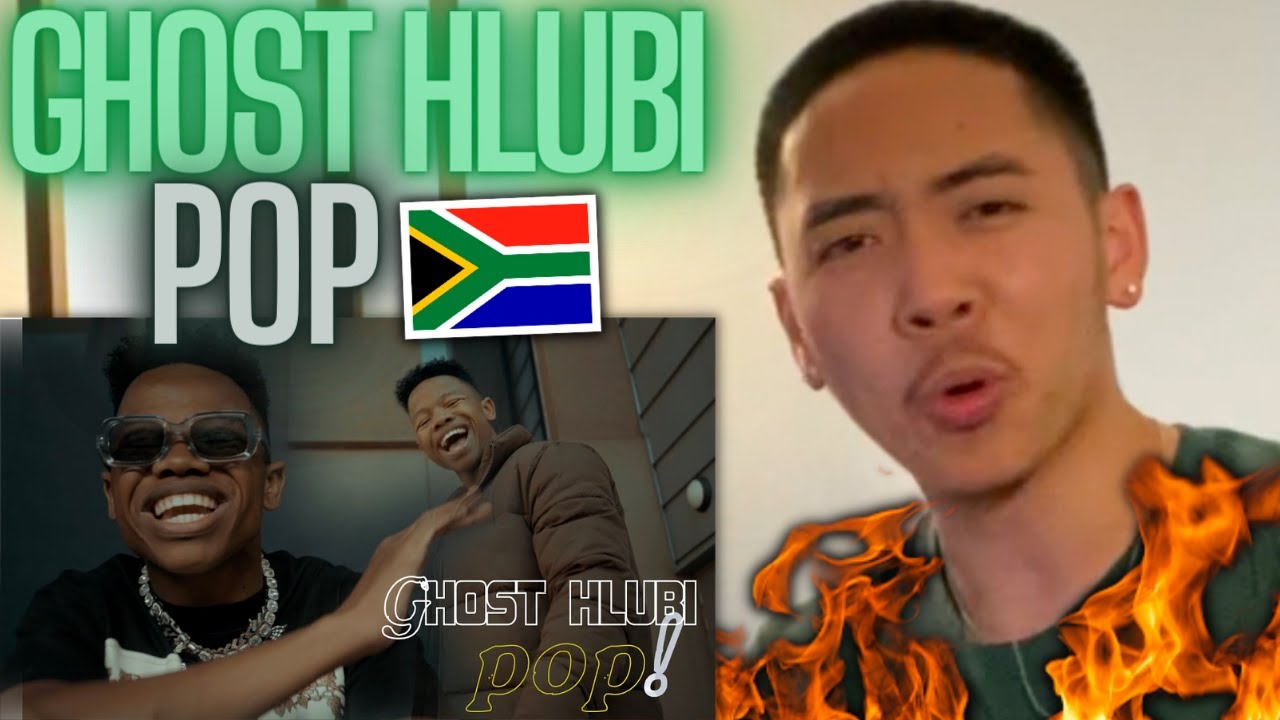 Ghost Hlubi - Pop (Official Music Video) AMERICAN REACTION! South African Rap Music 🇿🇦🔥