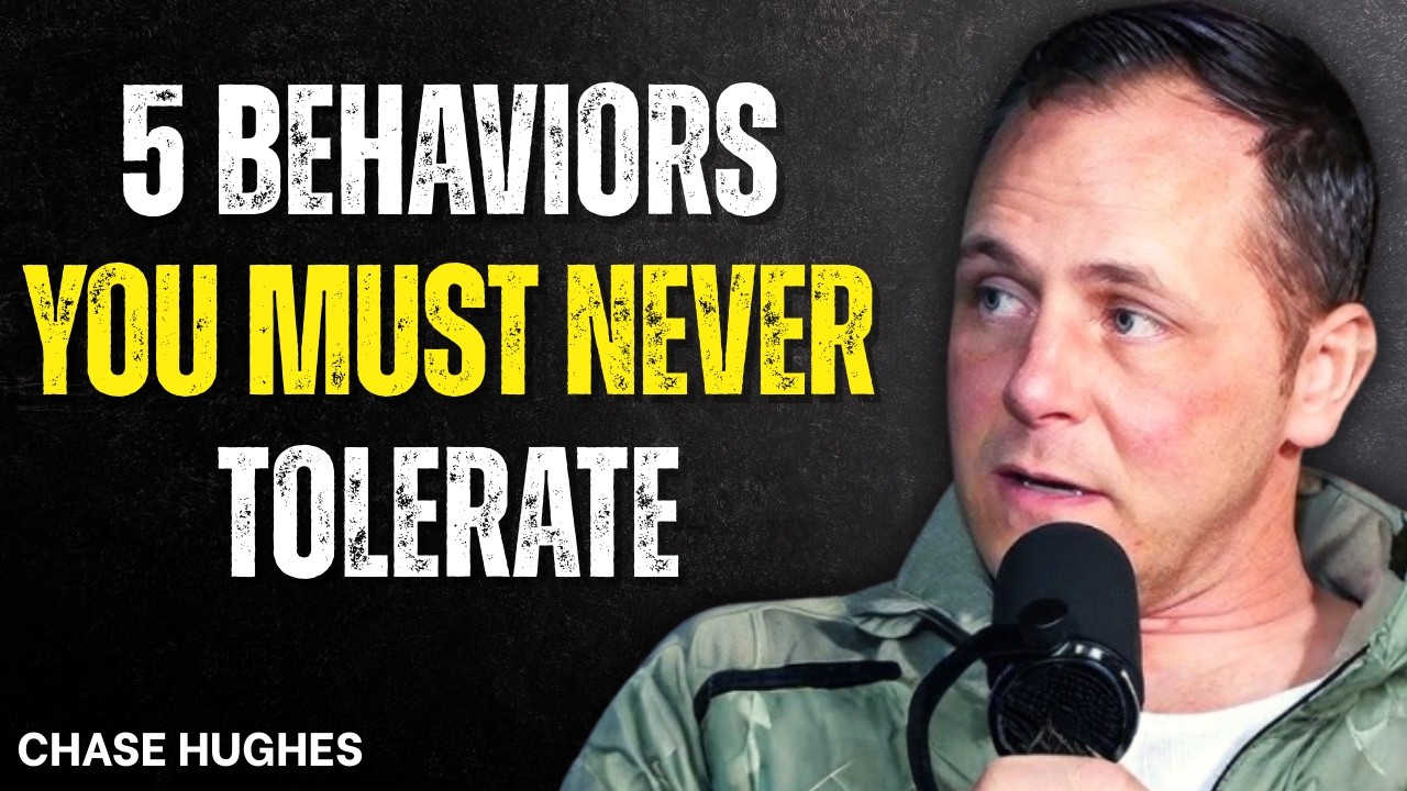 5 Types of Disrespect You Should Never Tolerate | CHASE HUGHES