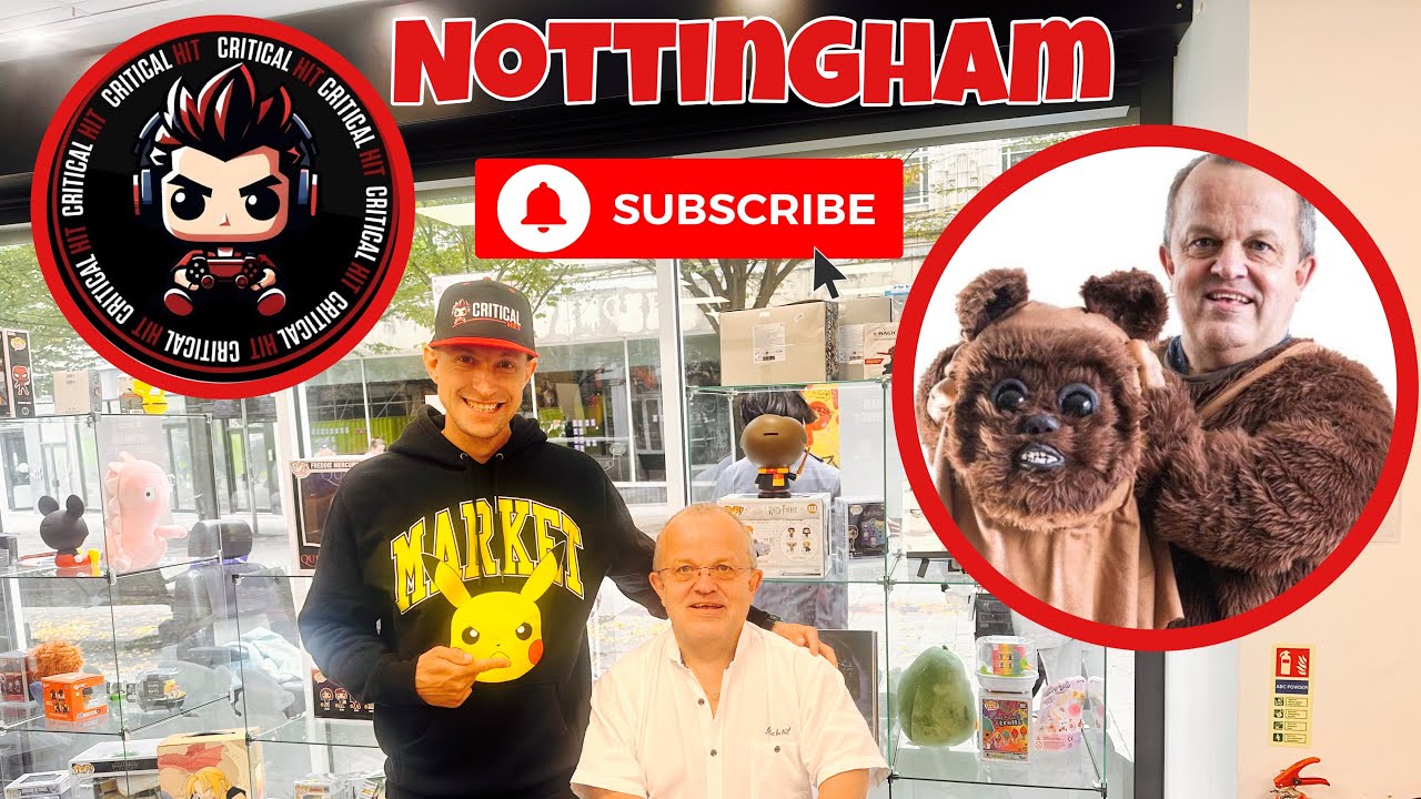 EXTREMELY!!BUSY GRAND OPENING AT CRITICAL HIT -FT STAR WARS ACTORS - NOTTINGHAM 