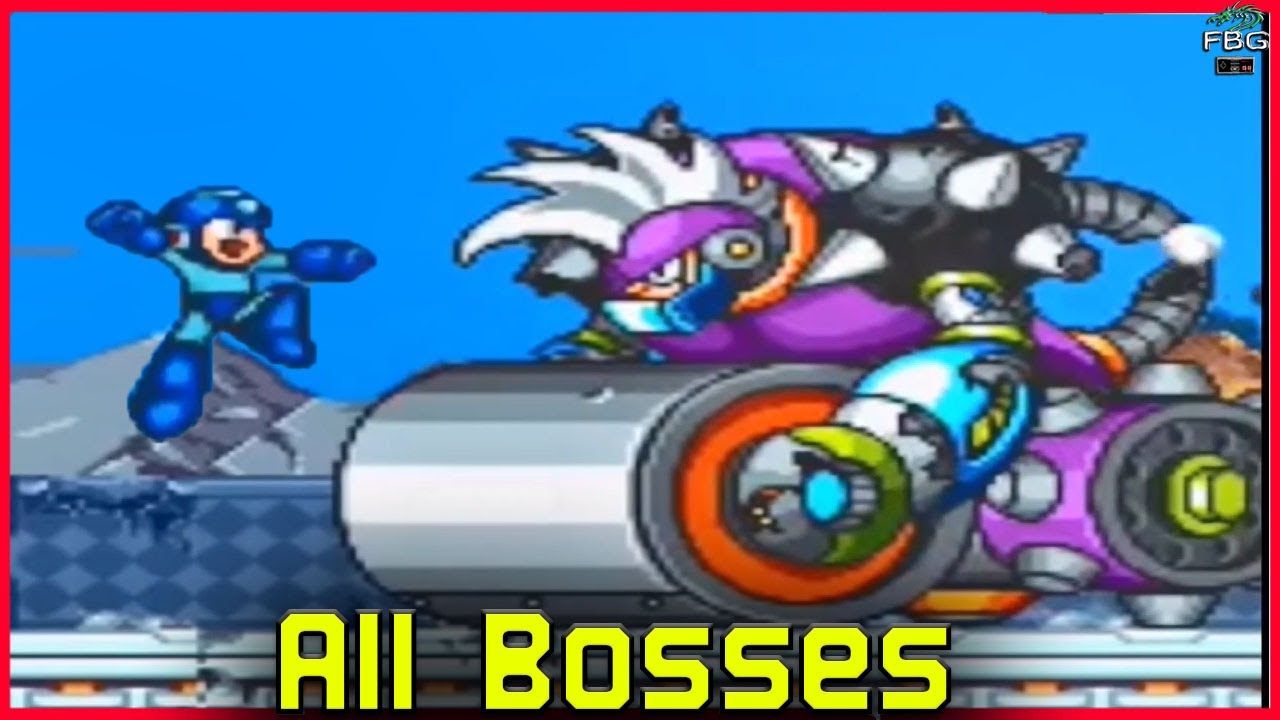 Mega Man 7 - All Bosses