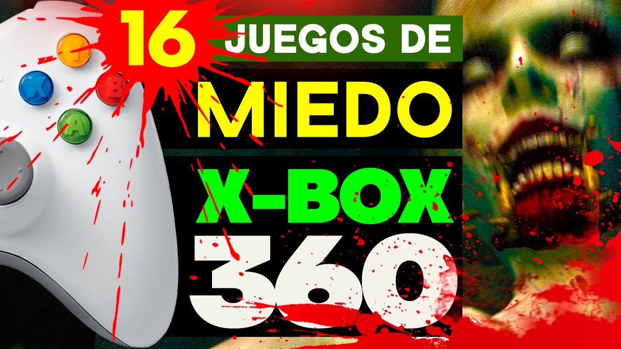 🔴 No solo SURVIVAL HORROR 🩸 16 JUEGOS de TERROR - MEJORES de MIEDO X-BOX 360 - Xbox Top