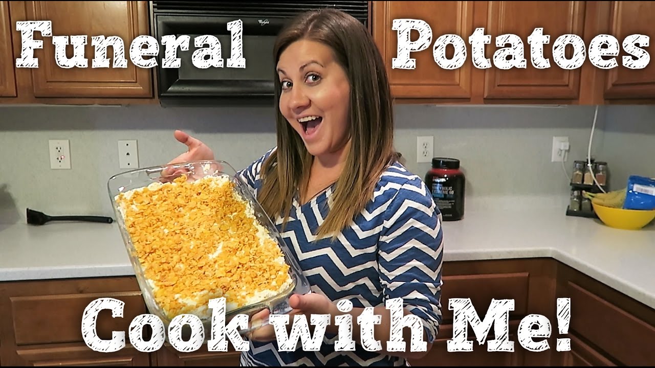 COOK WITH ME | NOT YO MAMA'S FUNERAL POTATOES | BAKED LEMON CHICKEN | PHILLIPS FamBam Cook with Me
