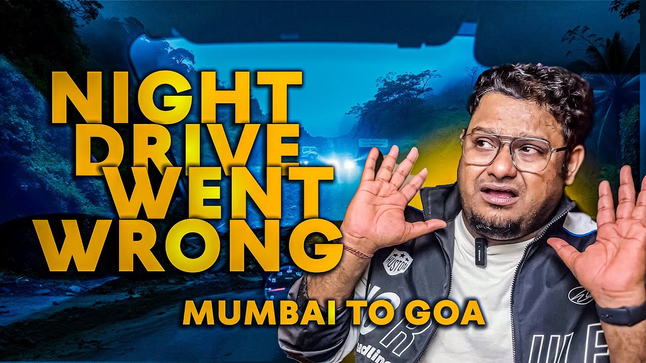 Mumbai to Goa Night Drive Via NH48 & NH66 Went Terribly Wrong&hellip; 😱