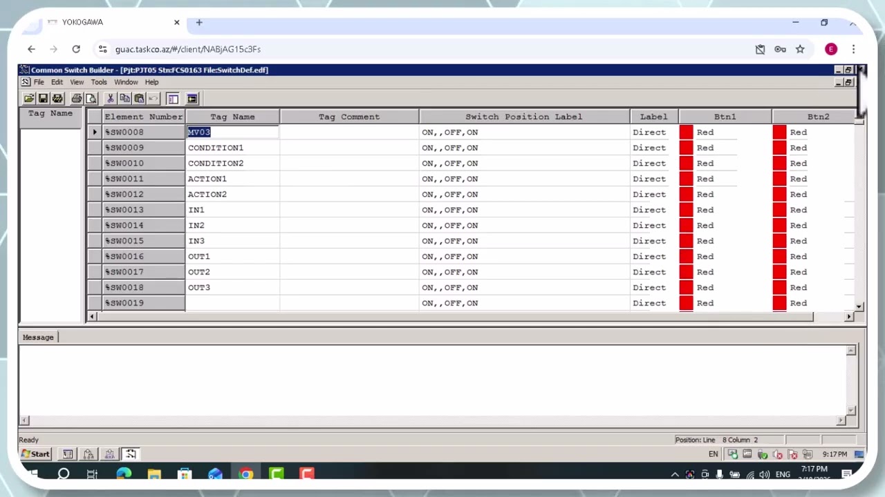 Yokogawa DCS — Lesson 17: CENTUM VP Sebool Language ST16 MATRIX Part 2