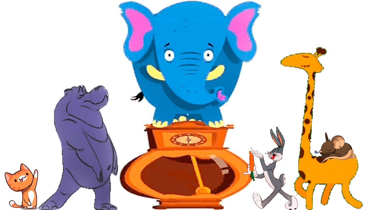 Hickory Dickory Dock | Animals | Nursery Rhymes