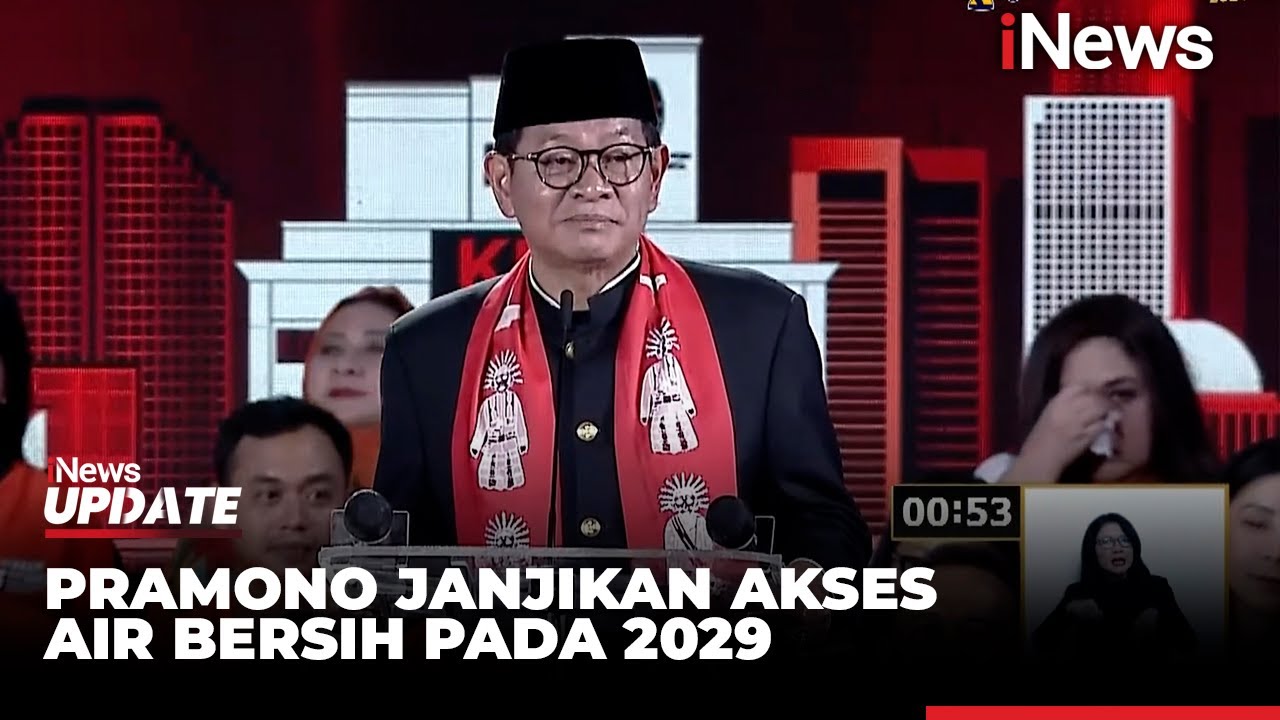 Pramono Janjikan Seluruh Warga Jakarta Bisa Akses Air Bersih pada 2029