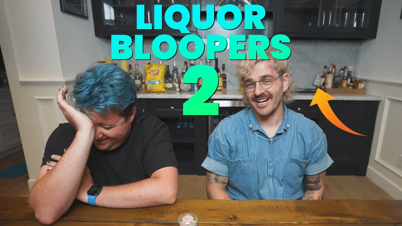 Trying Celebrity Alcohol - Pt. 2: Bloopers | JasonSulli