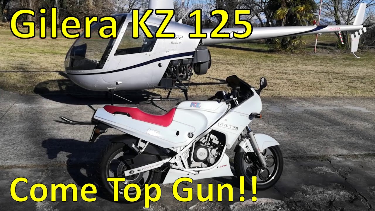 Gilera KZ 125 - come Top Gun!