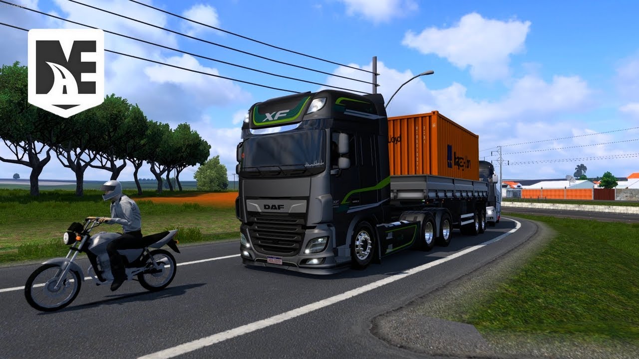 ETS 2: Mapa Eldorado | DAF XF: De Assis para Tarumã
