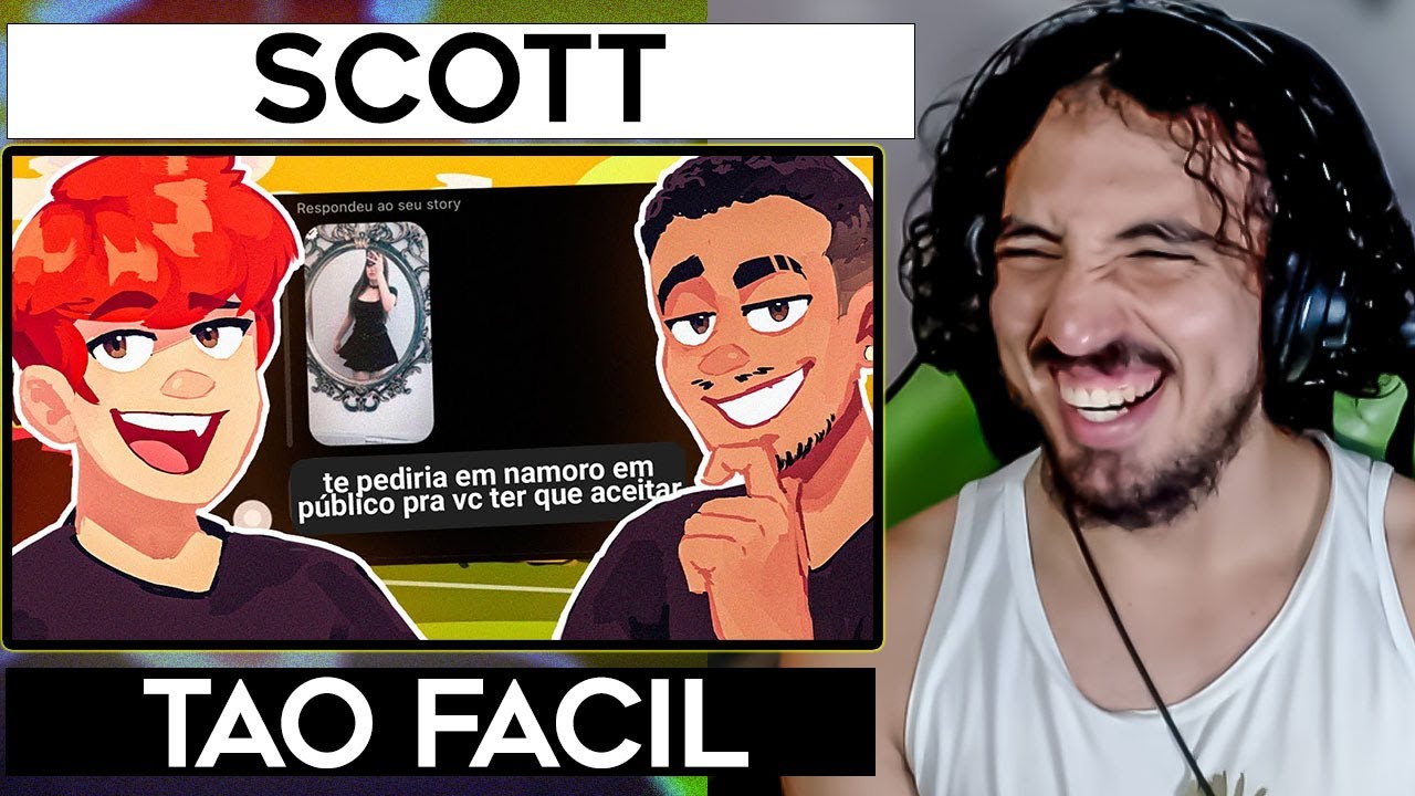 OS MAIORES ROMÂNTICOS DO MUNDO (ft. Matosu e Tiba) - Scottonauta | Leozin REACT
