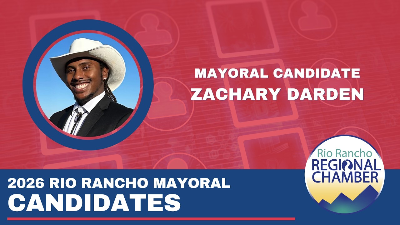 2026 Rio Rancho Mayoral Candidate Zachary Darden