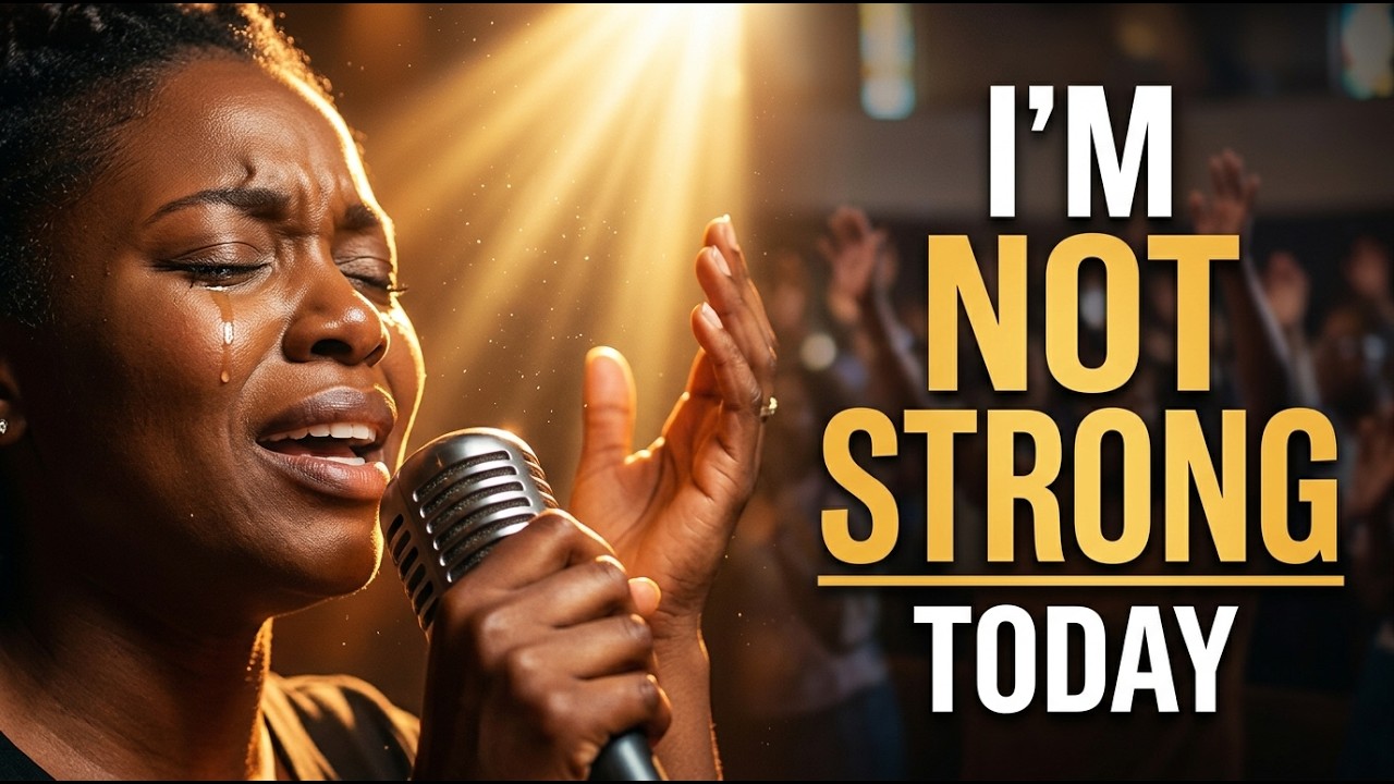 God, I'm Not Strong Today | Live Gospel Worship Prayer for the Tired Heart