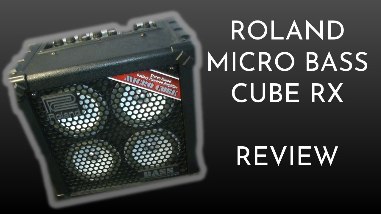 Roland Micro Bass Cube RX - Amp Review