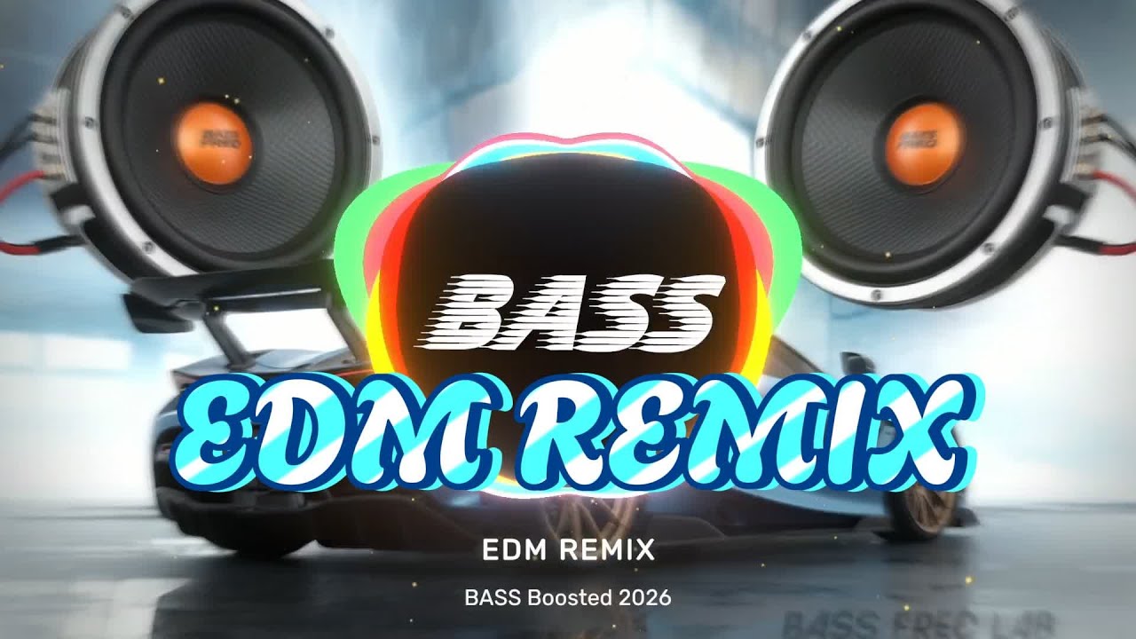 💥 Four Speaker Bass Boosted EDM Remix Club