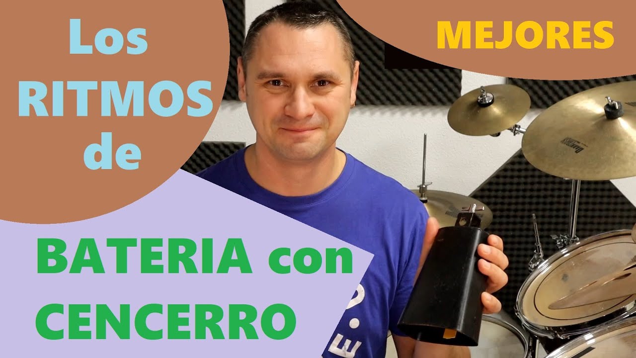 Como tocar Cencerro - Cencerro en la Batería