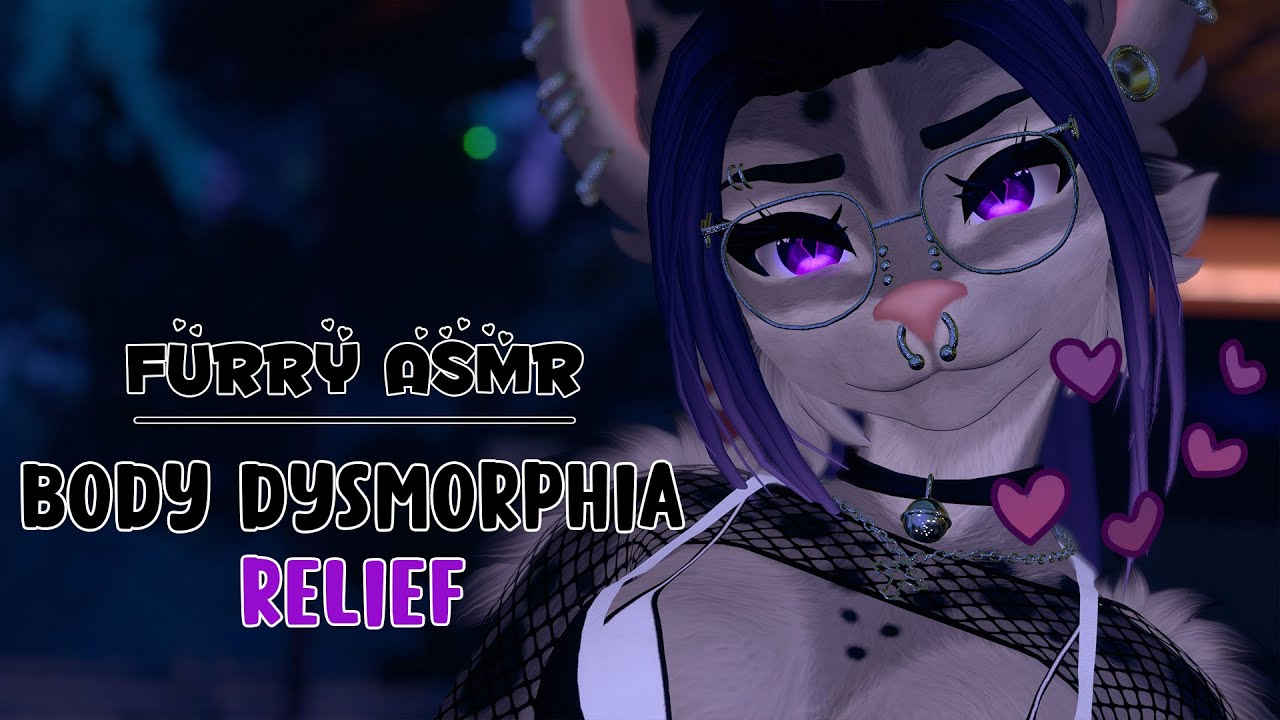 [Furry ASMR] Body Dysmorphia Relief 💜 - Soft Spoken [VRChat] [Sleep Hypnosis]