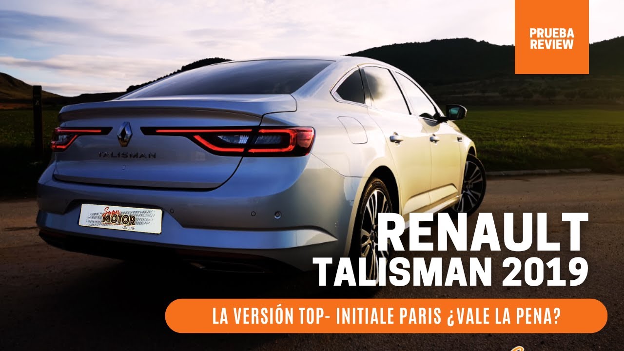 Al volante del Renault Talisman Initiale Paris 2019 / SuperMotor.Online