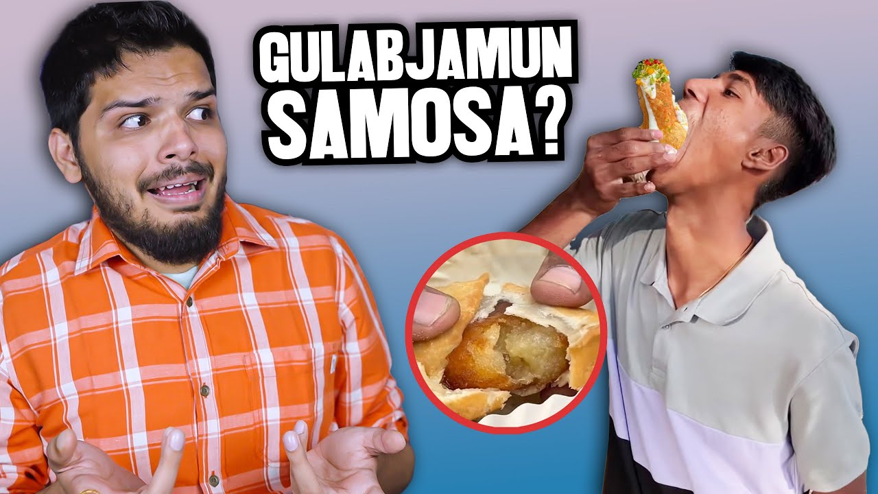 INDIAN STREET FOOD VLOGGERS CAN EAT ANYTHING | LAKSHAY CHAUDHARY