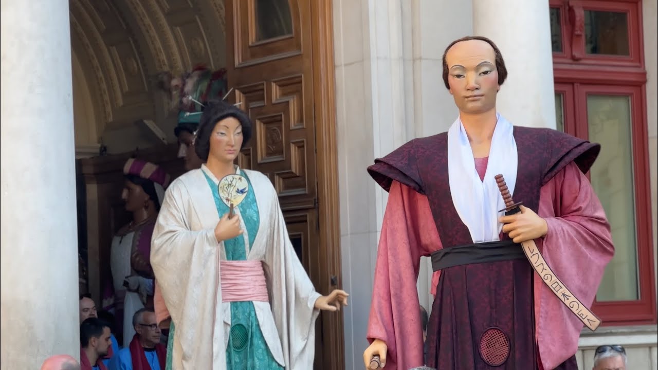Sortida dels Gegants de Reus (Diumenge de Corpus 2024)