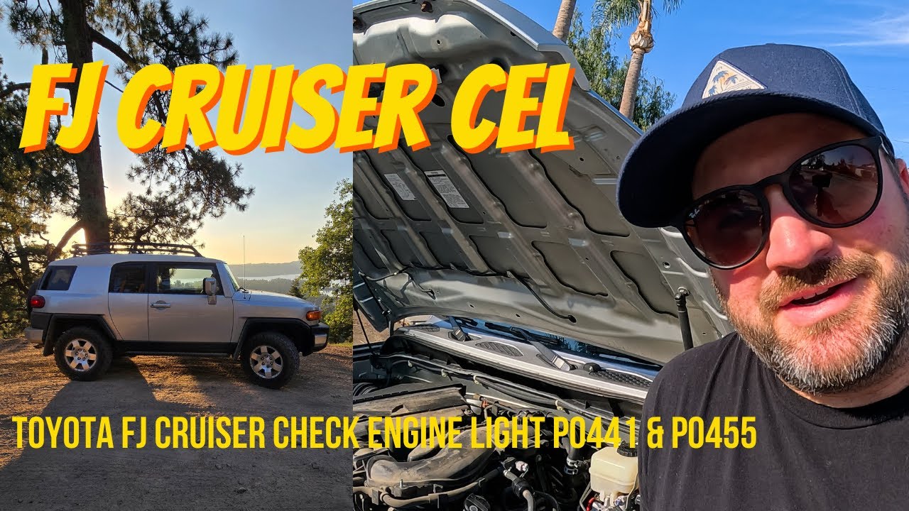 Fixing My Check Engine Light: P0441 & P0455 EVAP Codes on my Toyota FJ Cruiser!