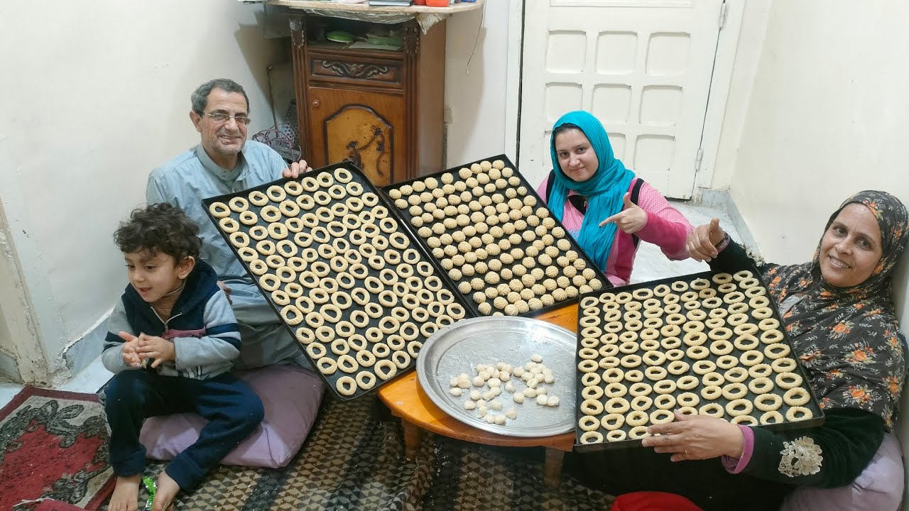 الكحك الدايب على أصوله👌💫بخبره السنين من الألف للياء 😍من أول العجين لحد التسوية بطريقة أمهات زمان 🧕