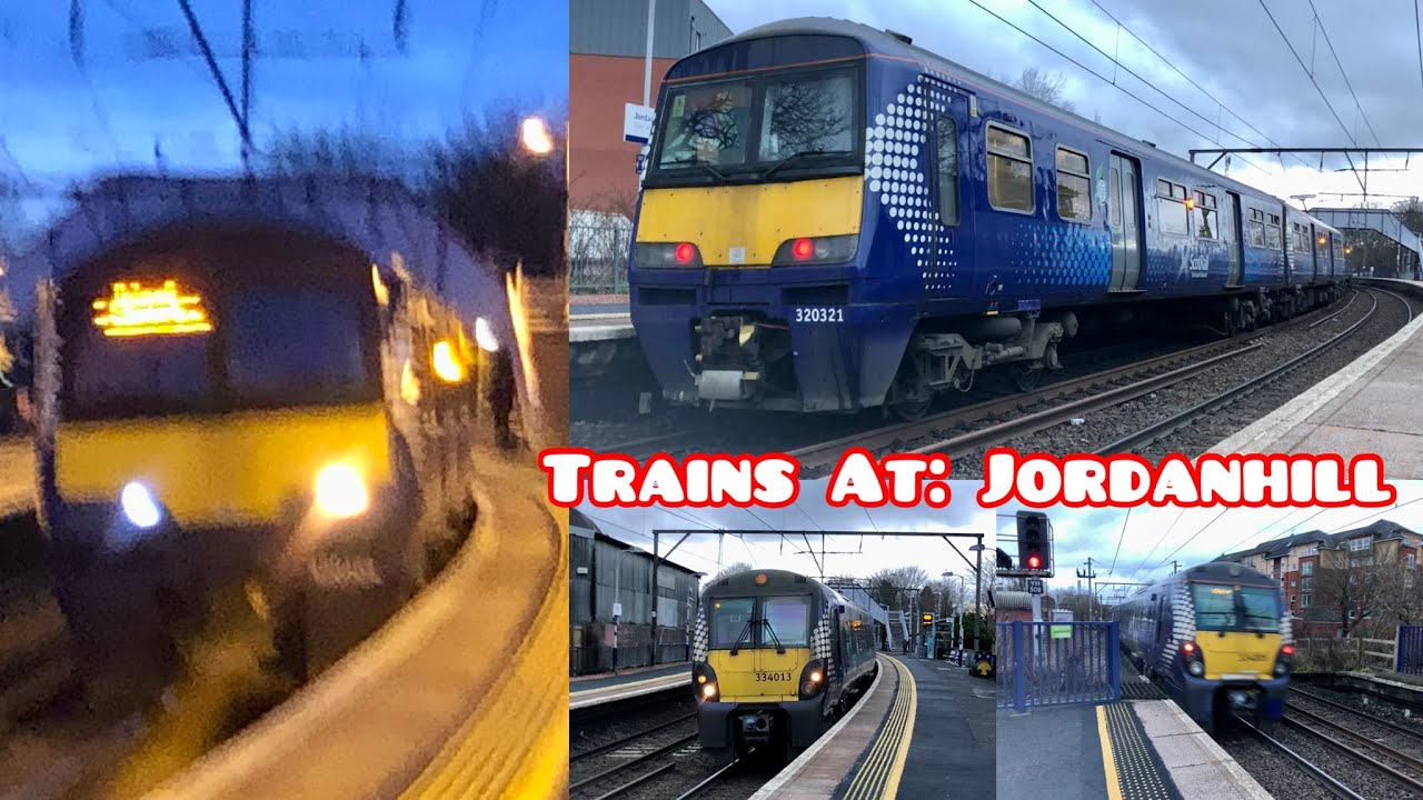 Trains At: Jordanhill (3/1/22)