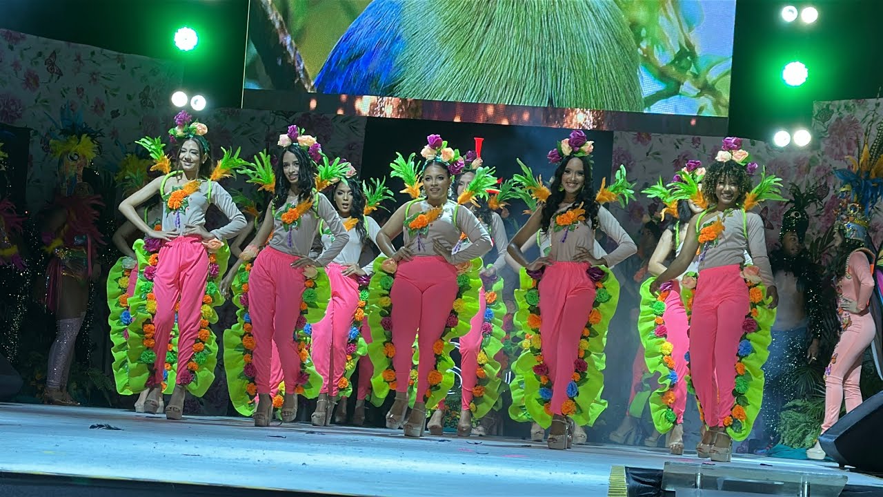 Openig de la elección de la reina del carnaval 