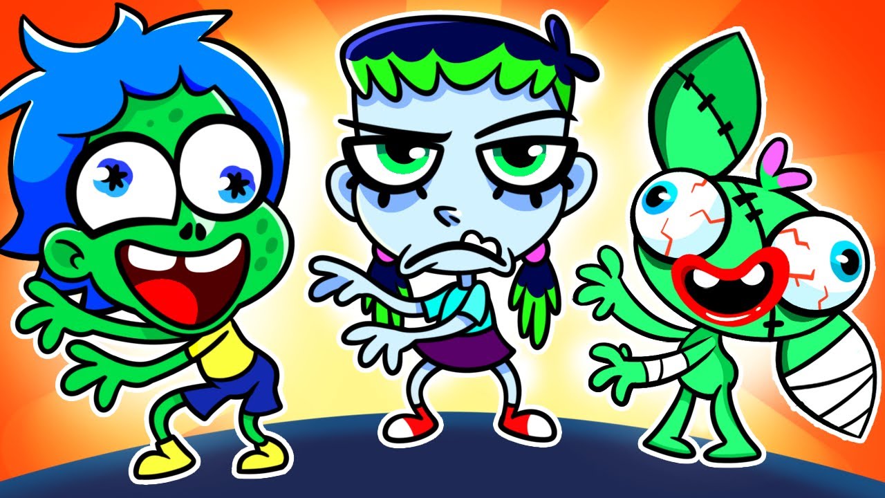 Baile de Zombies + Más Canciones Infantiles y Rimas | Chaka Kids