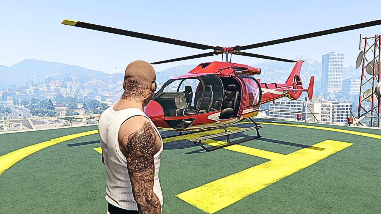 Frogger Chopper (Most Common Heli) GTA 5