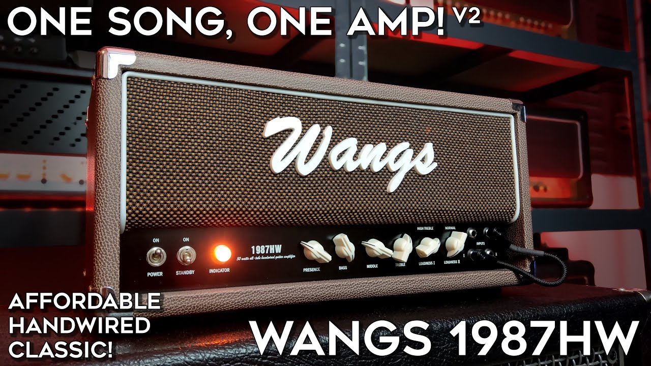 How Far Can I PUSH A Vintage-Style Amp? Wangs 1987HW (One Song, One Amp! V2)