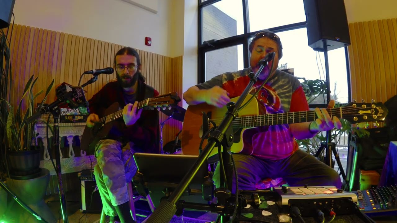 DEEP RIVER BLUES, STANDING ON THE MOON - RIPPLE performed by Rob Glassman Band(Acoustic Trio) 2.1.26