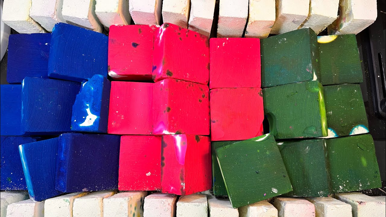 Happy Anniver5ary July 24 The 5th Year | 24 Dyed Chalk and 25 AGI Honemad and 1 Reformed Block 