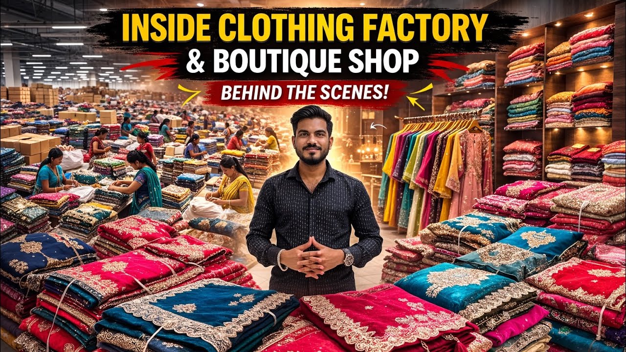 सूरत मार्केट के सबसे फेमस दुकान Luhi Trendz Surat | Surat Saree Wholesale Market New Video #surat