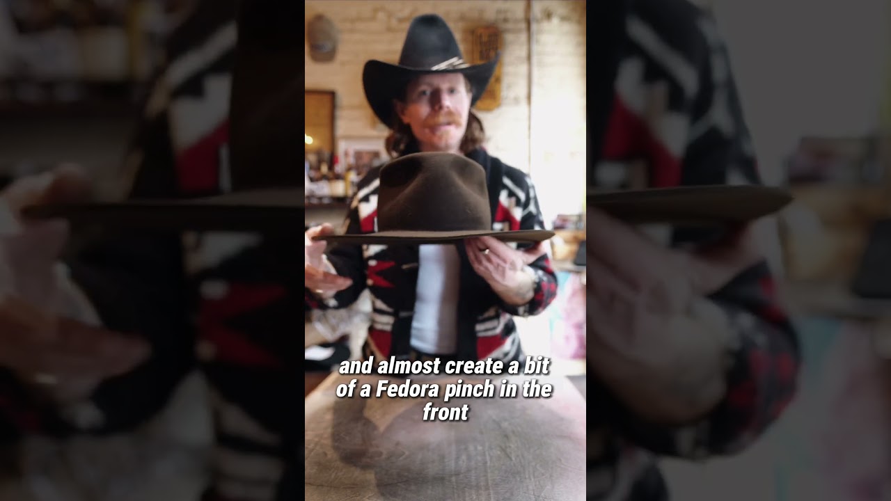 Kapelusz inspirowany Clintem Eastwoodem wykonany krok po kroku!