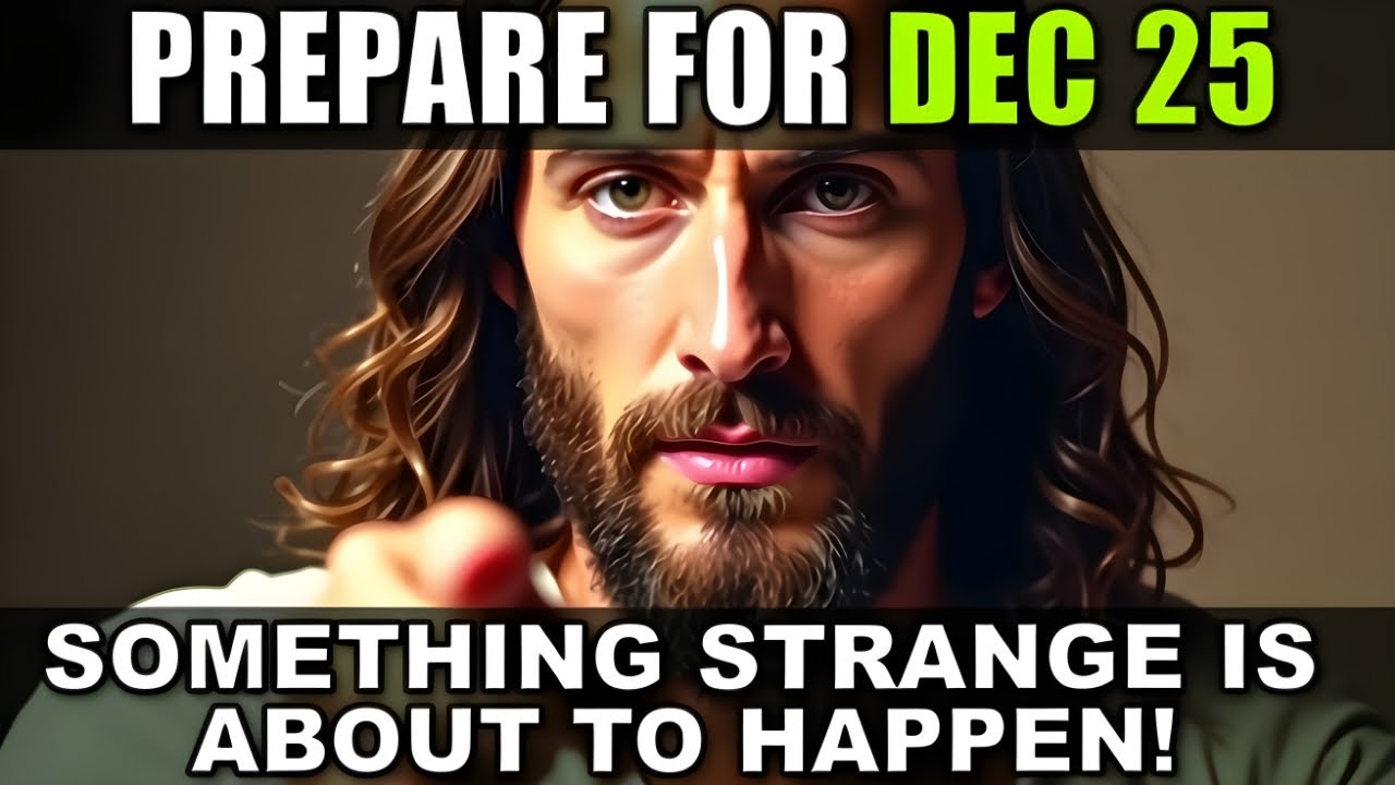 GOD: SORRY TO ALL WHO IGNORE THIS AT CHRISTMAS🔴 God Says | God Message Today | Gods Message Now